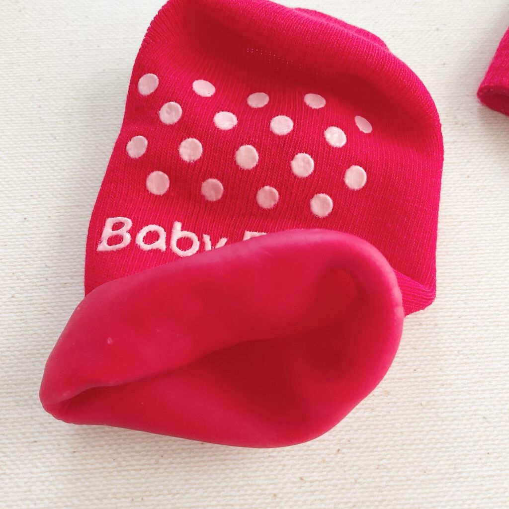 ベビーフット 保湿密封ソックス/ベビーフット/レッグ・フットケアを使ったクチコミ（3枚目）