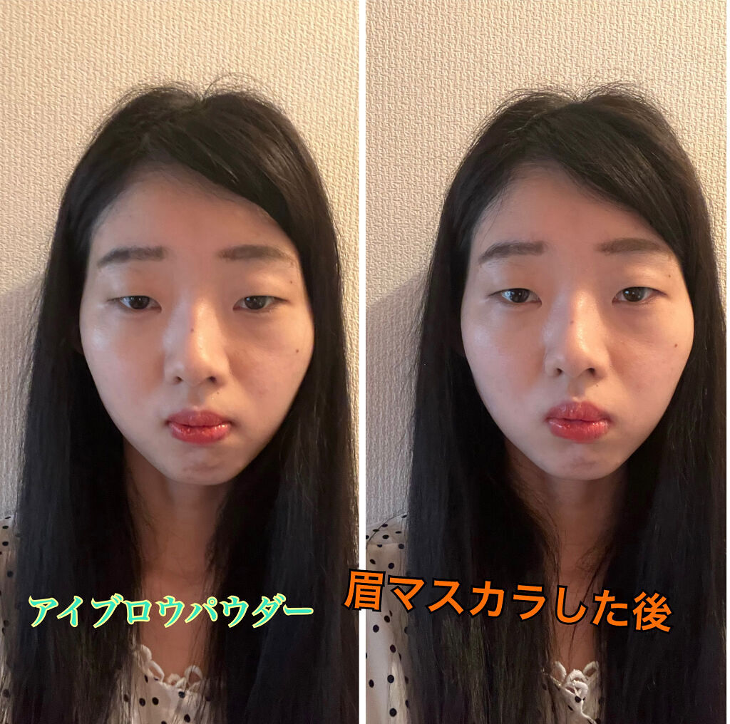 フィルム眉カラー/デジャヴュ/眉マスカラを使ったクチコミ（2枚目）