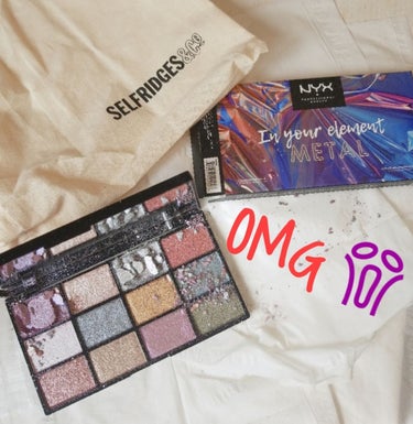 METALS  IN YOUR ELEMENTS PALETTE/NYX Professional Makeup/パウダーアイシャドウを使ったクチコミ（1枚目）