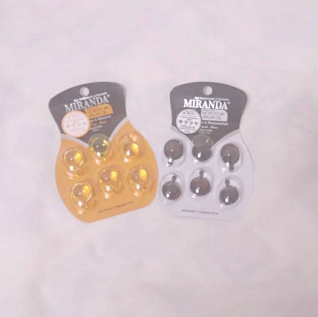 ヘアビタミン シャイニーヘアオイル/MIRANDA/ヘアオイルを使ったクチコミ（1枚目）