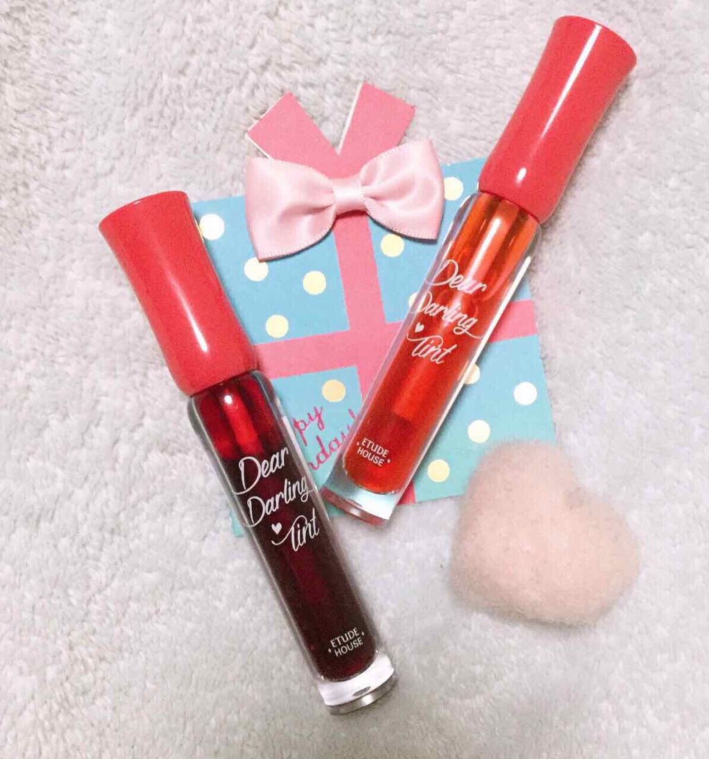 ディアダーリン ウォータージェルティント/ETUDE/リップティントを使ったクチコミ（1枚目）