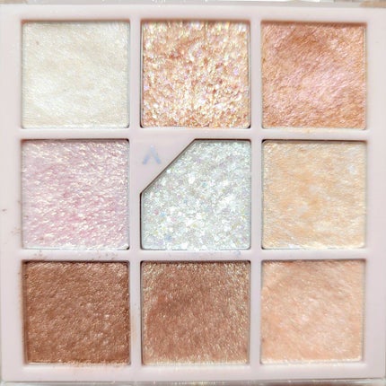 グリッターペディアアイパレット/unleashia/アイシャドウパレットを使ったクチコミ(2枚目)