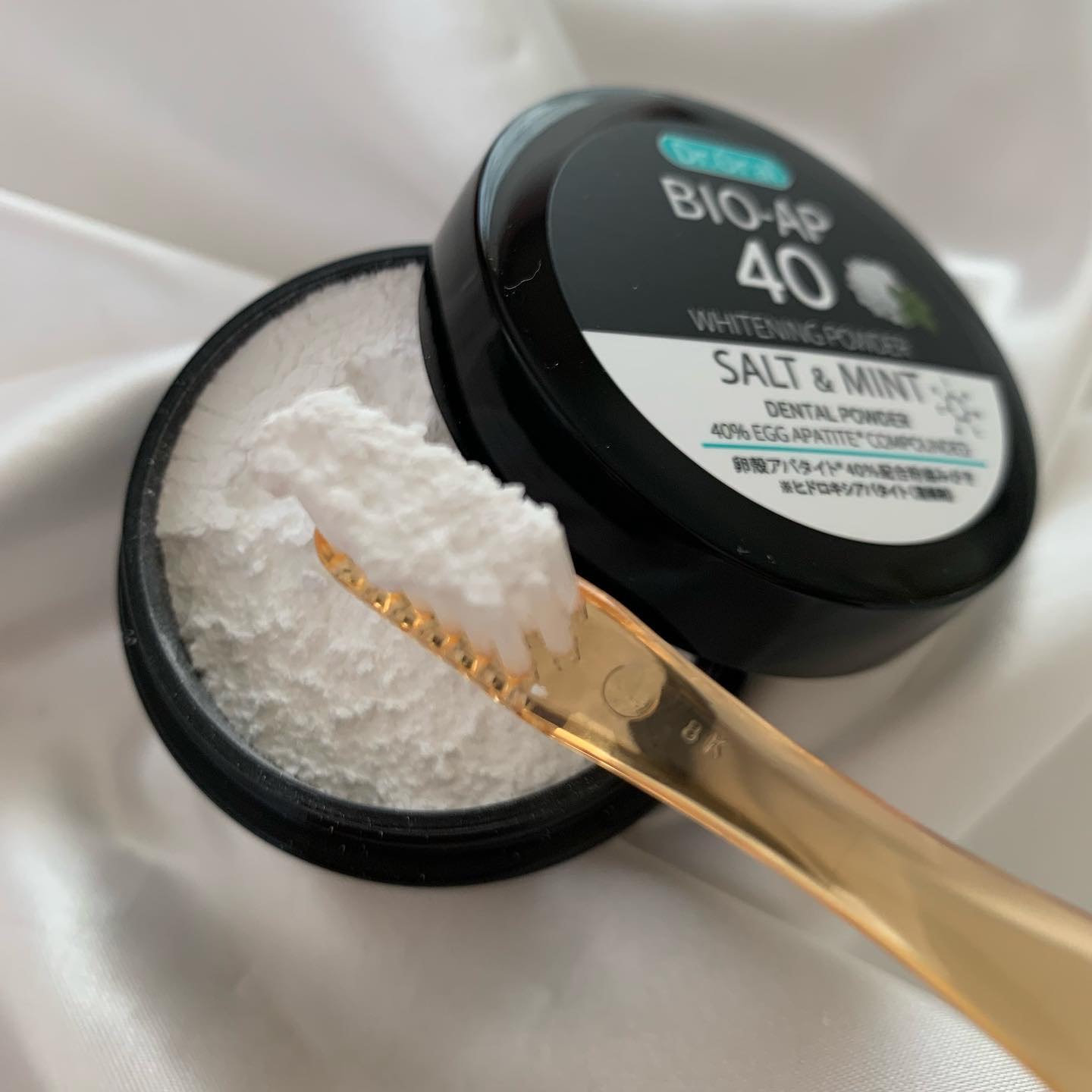 ホワイトニングパウダー シトラスL(レモン&ライム)/Dr.Oral/歯磨き粉を使ったクチコミ（3枚目）