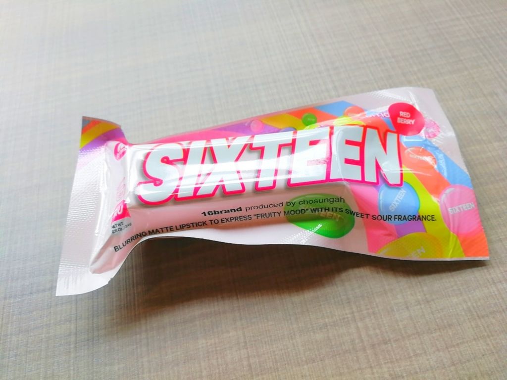 RU16 TASTE-CHU EDITION/16BRAND/口紅を使ったクチコミ（1枚目）