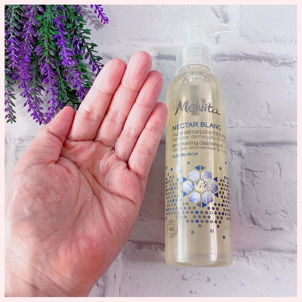 ネクターブラン クレンジングオイル /Melvita/オイルクレンジングを使ったクチコミ（2枚目）