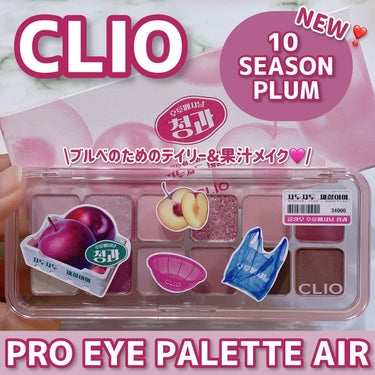 プロ アイ パレット エアー/CLIO/アイシャドウパレットを使ったクチコミ（1枚目）