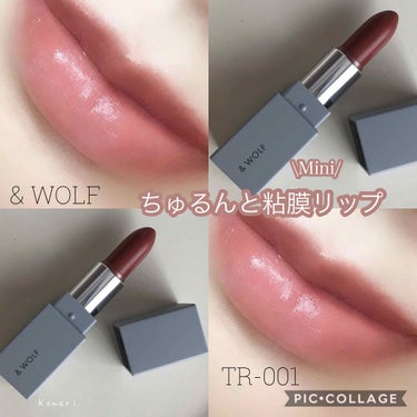 トリートメントニュアンスルージュ/& WOLF/口紅を使ったクチコミ（1枚目）