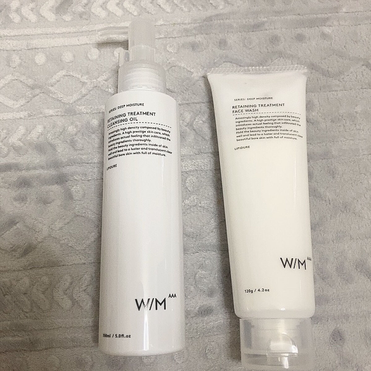 トリートメントウォッシュ/Ｗ/M AAA/洗顔フォームを使ったクチコミ（3枚目）