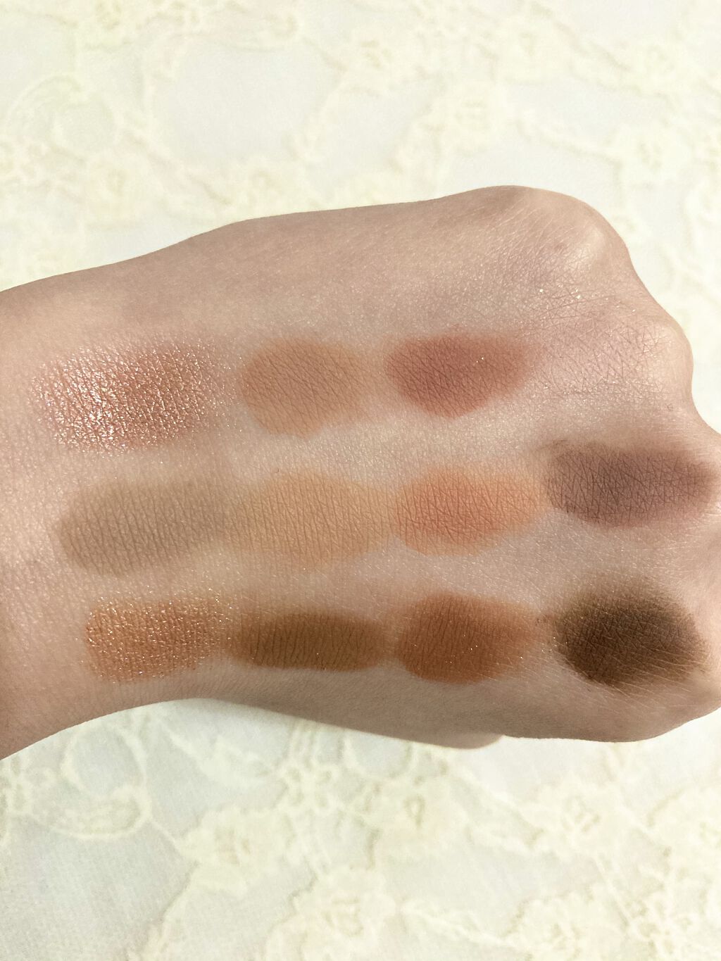 ソフトブラーリングアイパレット/wakemake/アイシャドウパレットを使ったクチコミ（3枚目）