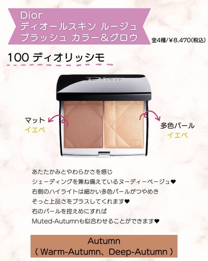 ディオールスキン ルージュ ブラッシュ カラー&グロウ/Dior/パウダーチークを使ったクチコミ(4枚目)