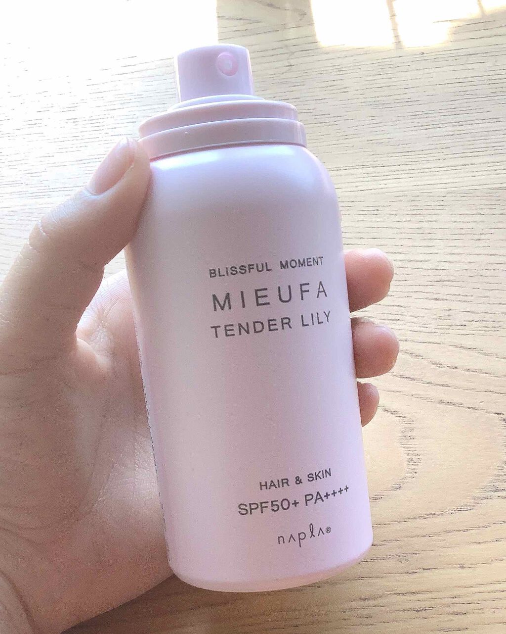ミーファ フレグランスUVスプレー テンダーリリィ/MIEUFA/日焼け止めミスト・スプレーを使ったクチコミ(2枚目)