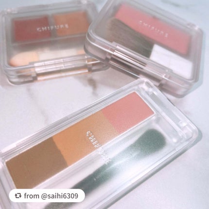 アイブロー パウダー/ちふれ/パウダーアイブロウを使ったクチコミ(7枚目)