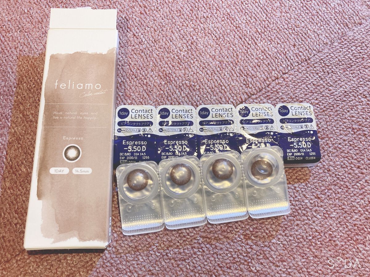 feliamo 1day/feliamo/ワンデー(1DAY)カラコンを使ったクチコミ(3枚目)