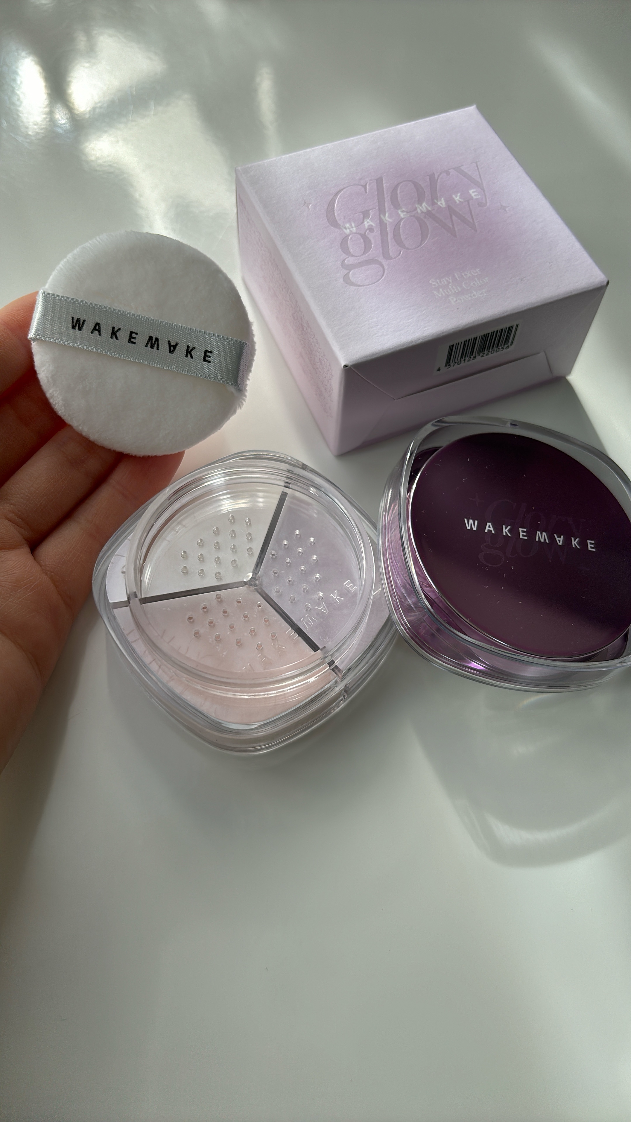 ステイフィクサーマルチカラーパウダー/wakemake/ルースパウダーを使ったクチコミ（1枚目）