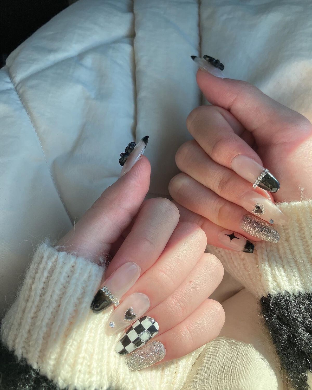 ジェルネイル（ライト対応）/セリア/ジェルネイルを使ったクチコミ（2枚目）