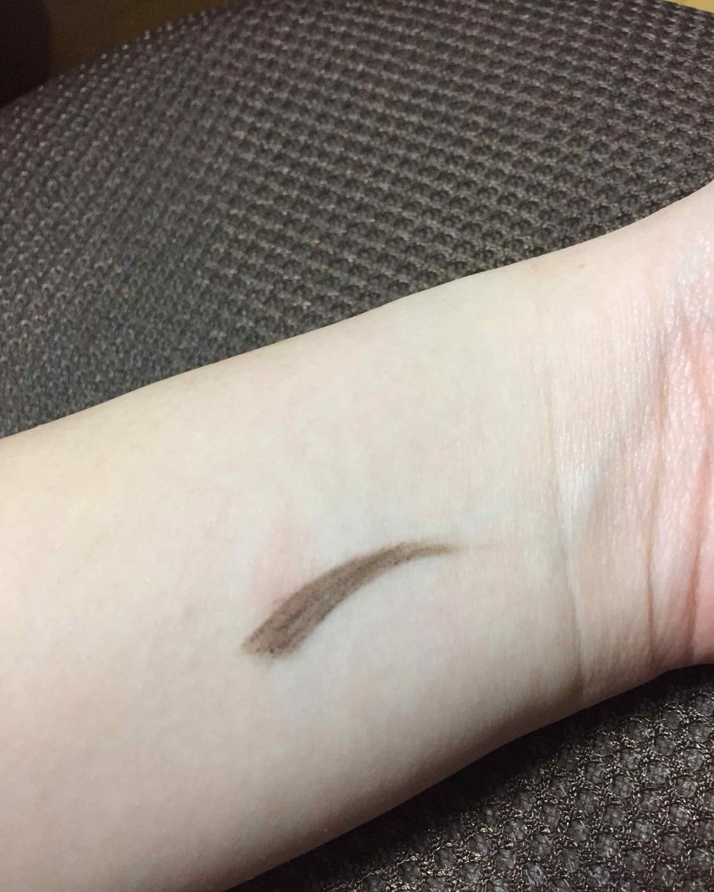 だ円芯 アルミ アイブローペンシル/DAISO/アイブロウペンシルを使ったクチコミ（2枚目）
