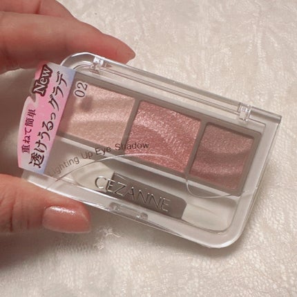 ライティングアップアイシャドウ/CEZANNE/アイシャドウを使ったクチコミ(6枚目)