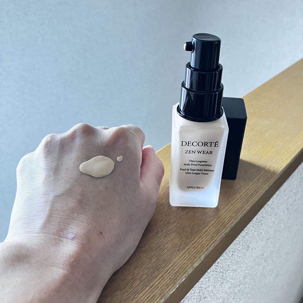 ゼン ウェア フルイド/DECORTÉ/リキッドファンデーションを使ったクチコミ（2枚目）