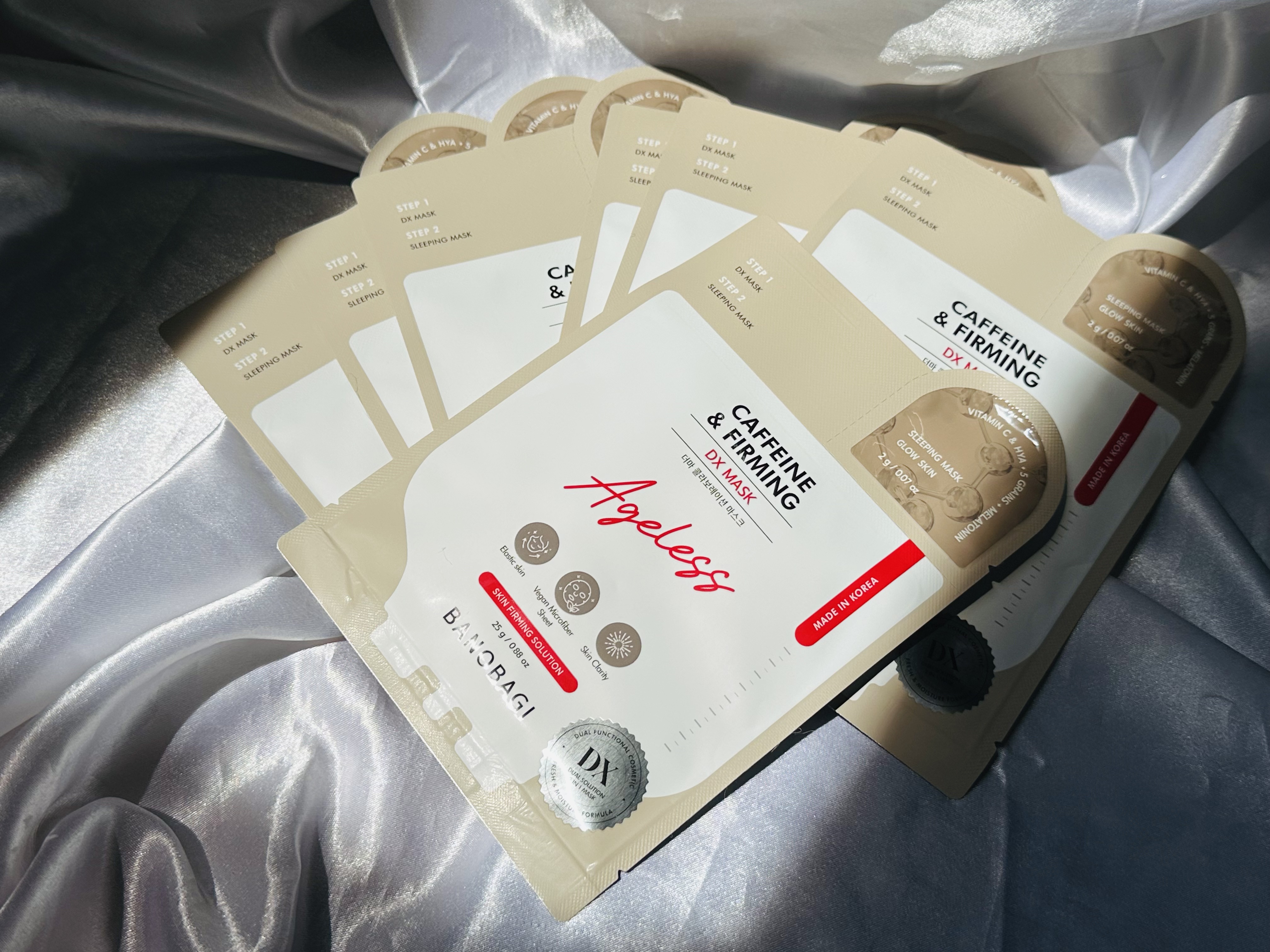 DXマスク カフェイン&ファーミング/BANOBAGI/シートマスク・パックを使ったクチコミ（1枚目）