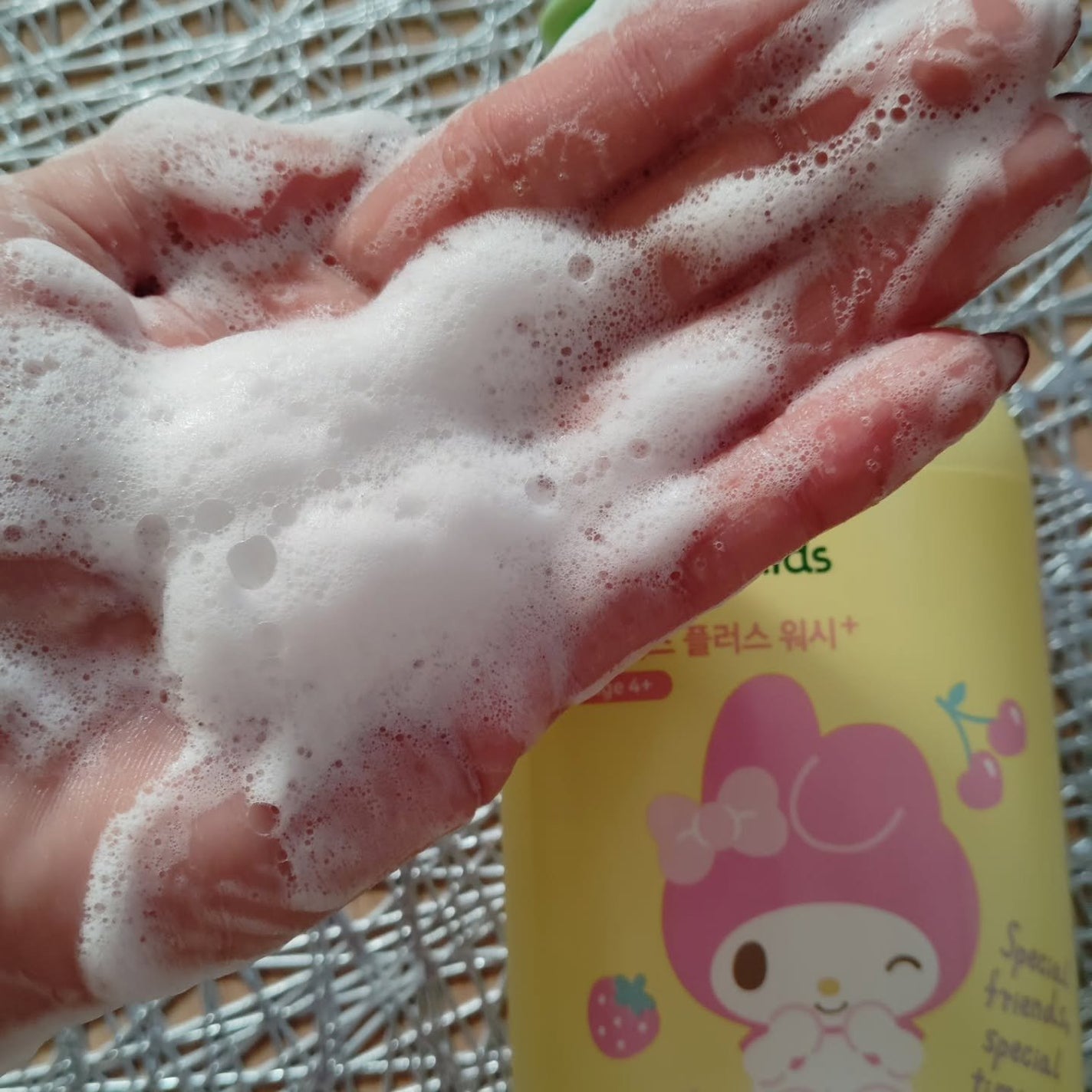 りれママ♥️韓国コスメ🇰🇷フォロバ✌️ on LIPS 「GREENFINGER●マイキッズプラスウォッシュピーチの香り..」(3枚目)