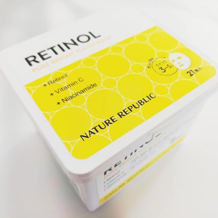 キューブマスク レチノール/ネイチャーリパブリック/シートマスク・パックを使ったクチコミ(1枚目)