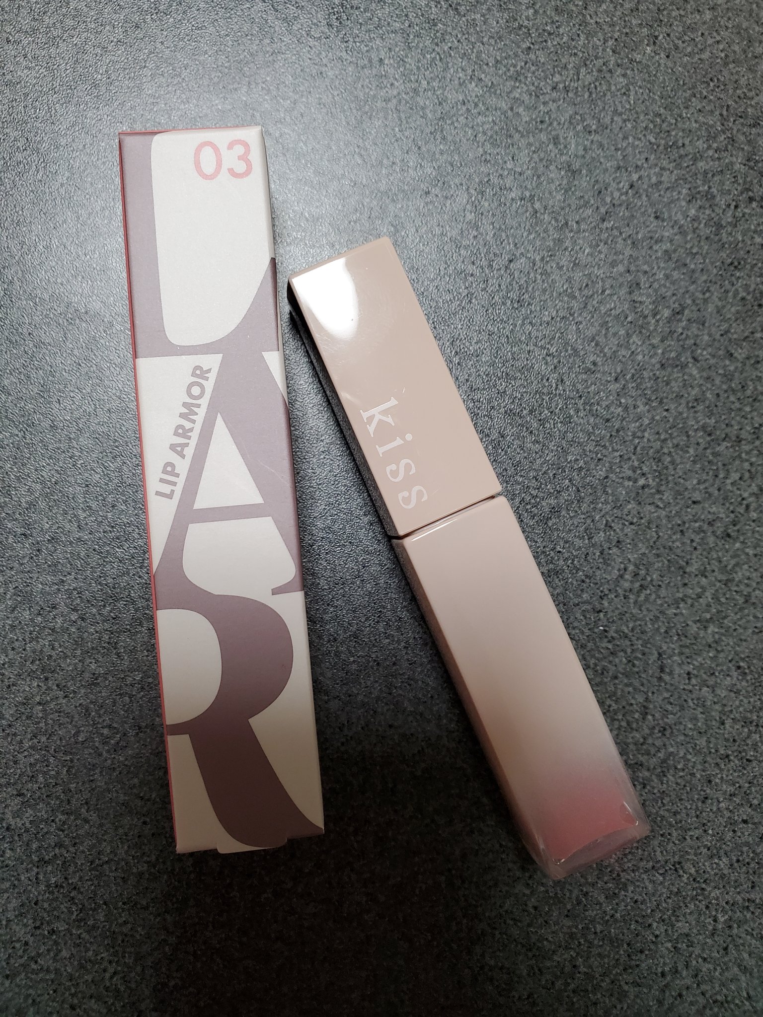 リップアーマー 03 惑星ロマンス/KiSS/口紅を使ったクチコミ（1枚目）