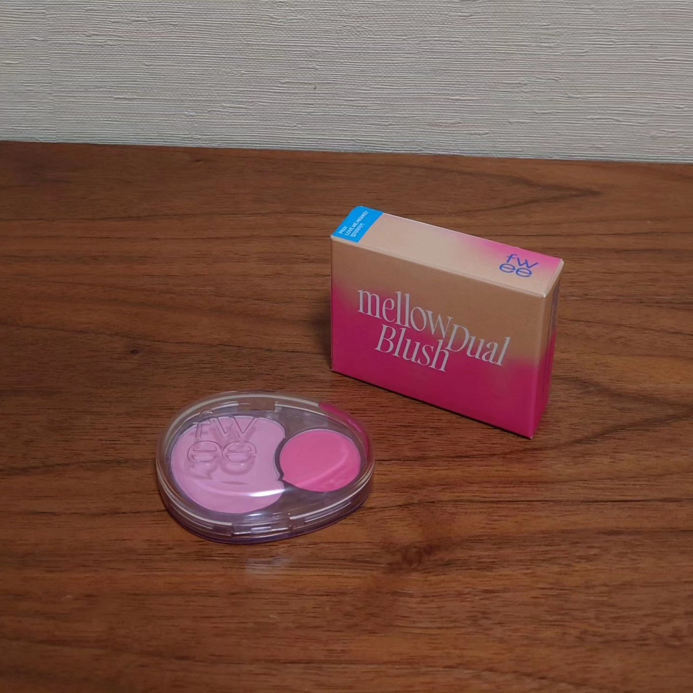 デュアルチークメロウ/fwee/ジェル・クリームチークを使ったクチコミ(1枚目)