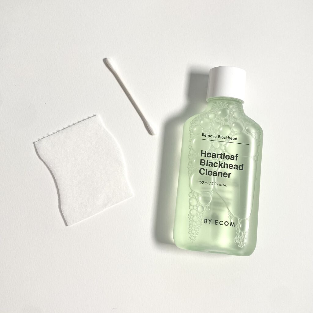 ハートリーフ ブラックヘッドクリーナー/BY ECOM/ピーリングを使ったクチコミ（2枚目）
