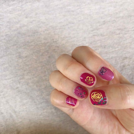 カラフルネイルズ/キャンメイク/マニキュアを使ったクチコミ(3枚目)