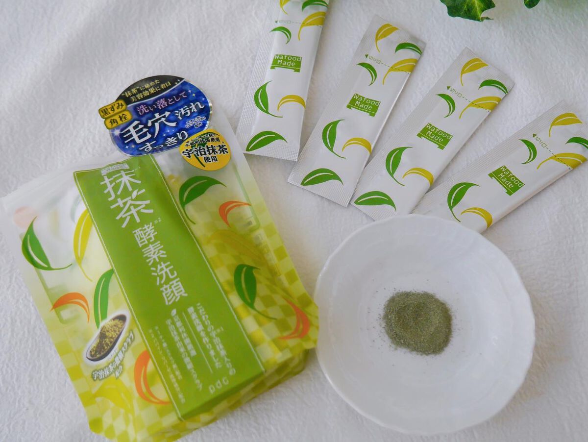 ワフードメイド 宇治抹茶酵素洗顔/pdc/洗顔パウダーを使ったクチコミ(7枚目)