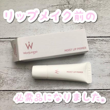 ウォンジョンヨ モイストリッププライマー /Wonjungyo/リップオイルを使ったクチコミ(1枚目)