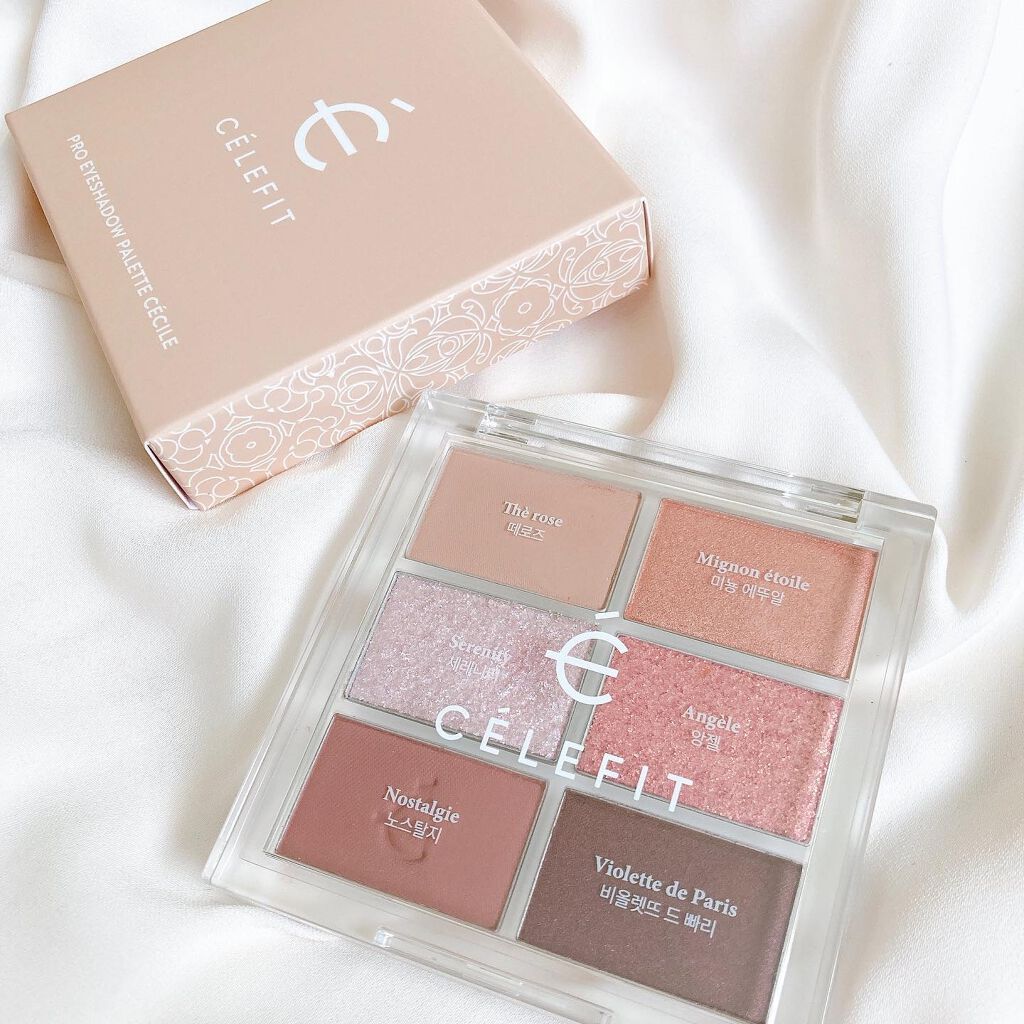プロアイシャドウパレットセシル/CELEFIT/アイシャドウパレットを使ったクチコミ（1枚目）