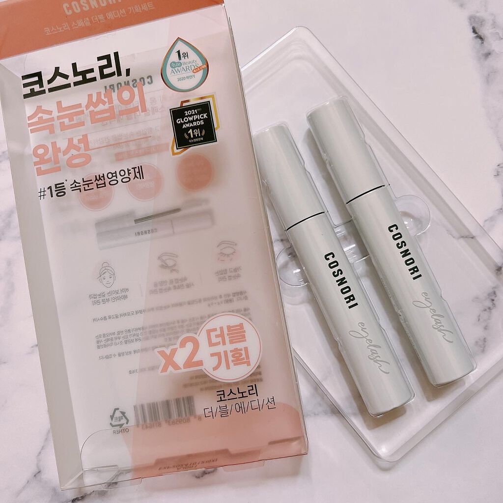 ロングアクティブアイラッシュセラム/COSNORI/まつげ美容液を使ったクチコミ(1枚目)