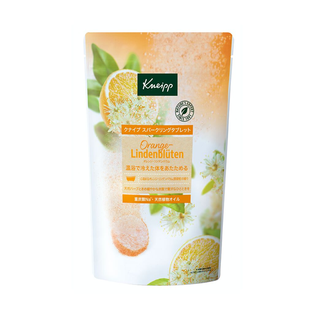 クナイプ スパークリングタブレット オレンジ・リンデンバウム <菩提樹>の香り 6錠入り