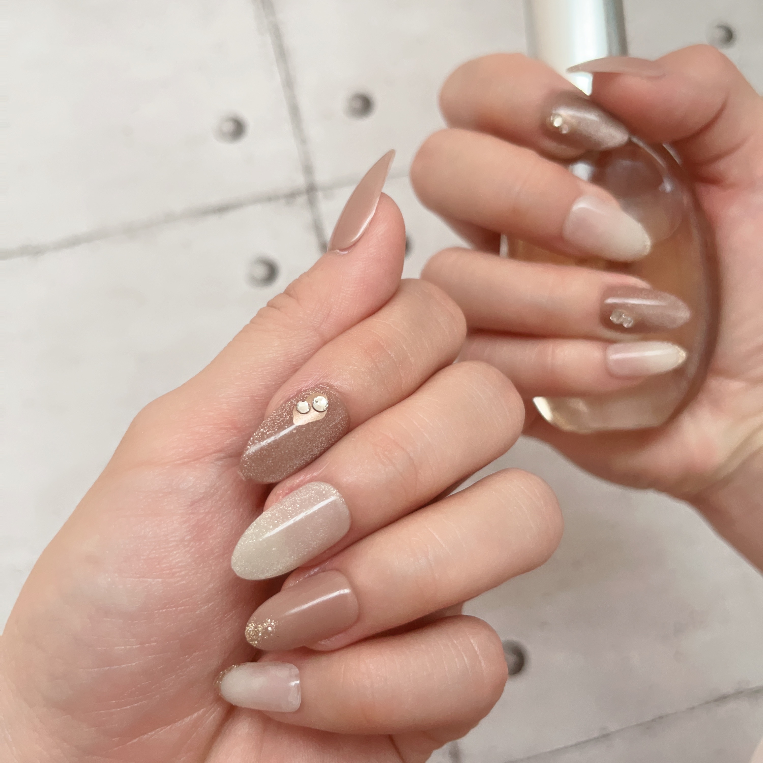 Press＆Go PREMIUM (プレスアンドゴー プレミアム)/KISS NEW YORK/ネイルチップ・パーツを使ったクチコミ（1枚目）