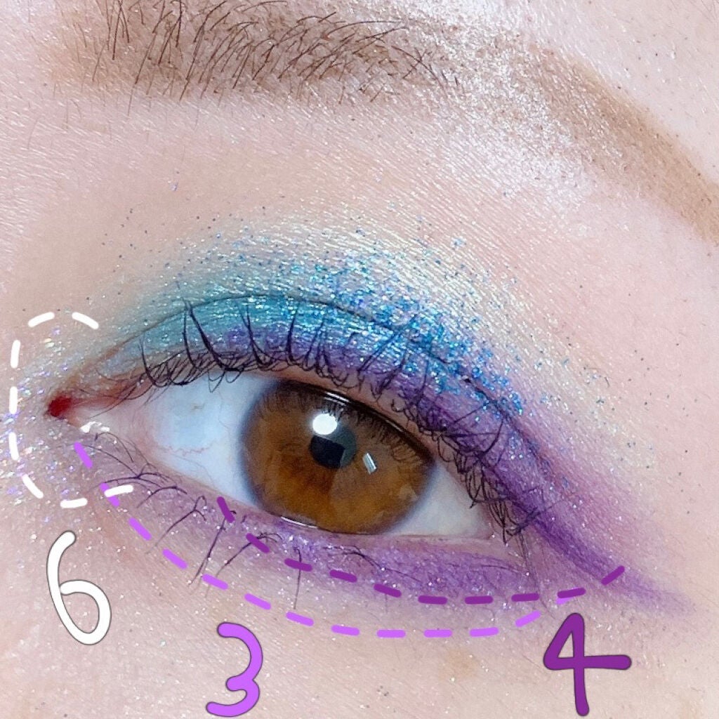 カラーマスカラ/sopo/マスカラを使ったクチコミ(5枚目)