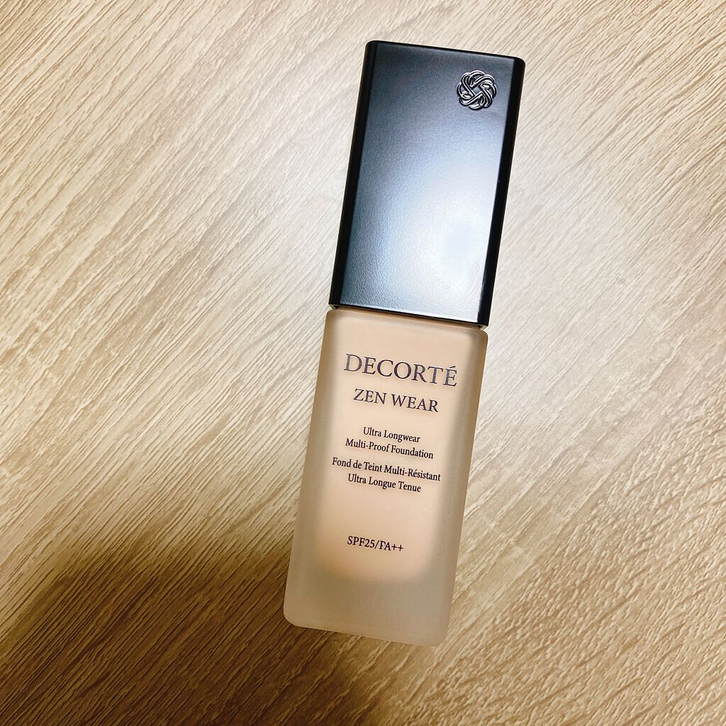 ゼン ウェア フルイド/DECORTÉ/リキッドファンデーションを使ったクチコミ(1枚目)