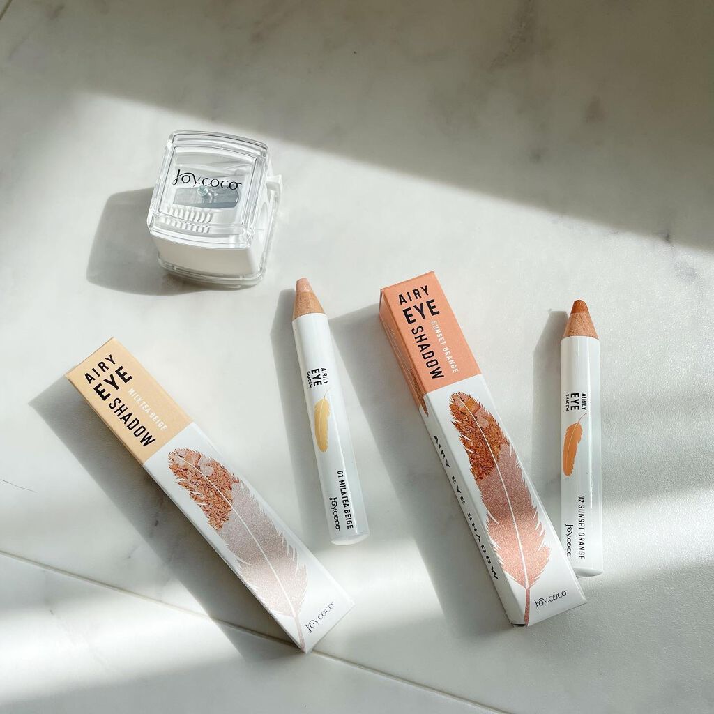 ジョイココ エアリーアイシャドウ/Joy.coco(ジョイココ)/単色アイシャドウを使ったクチコミ（1枚目）