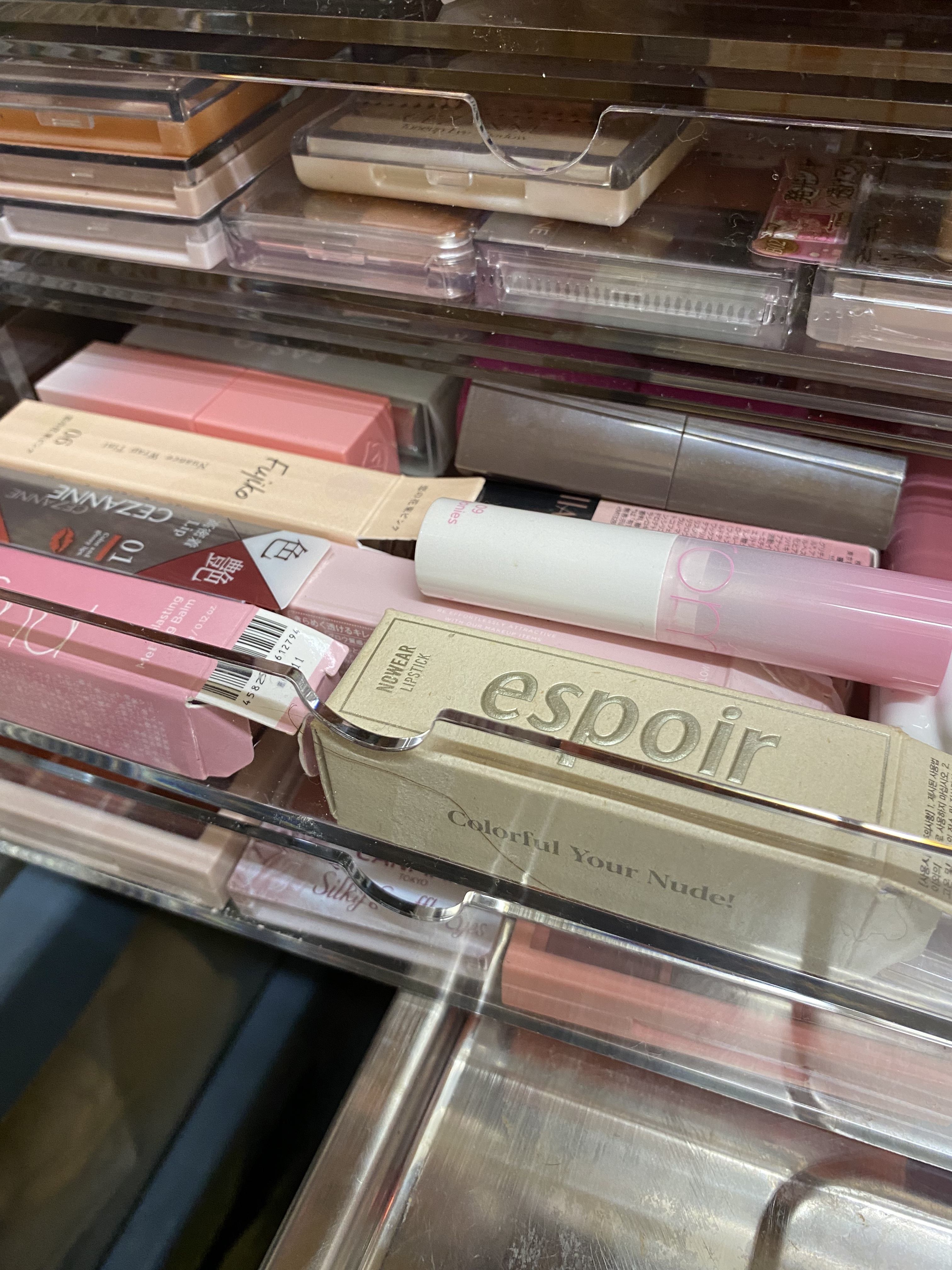 重なるアクリルケース２段引出・大/無印良品/その他化粧小物を使ったクチコミ（3枚目）