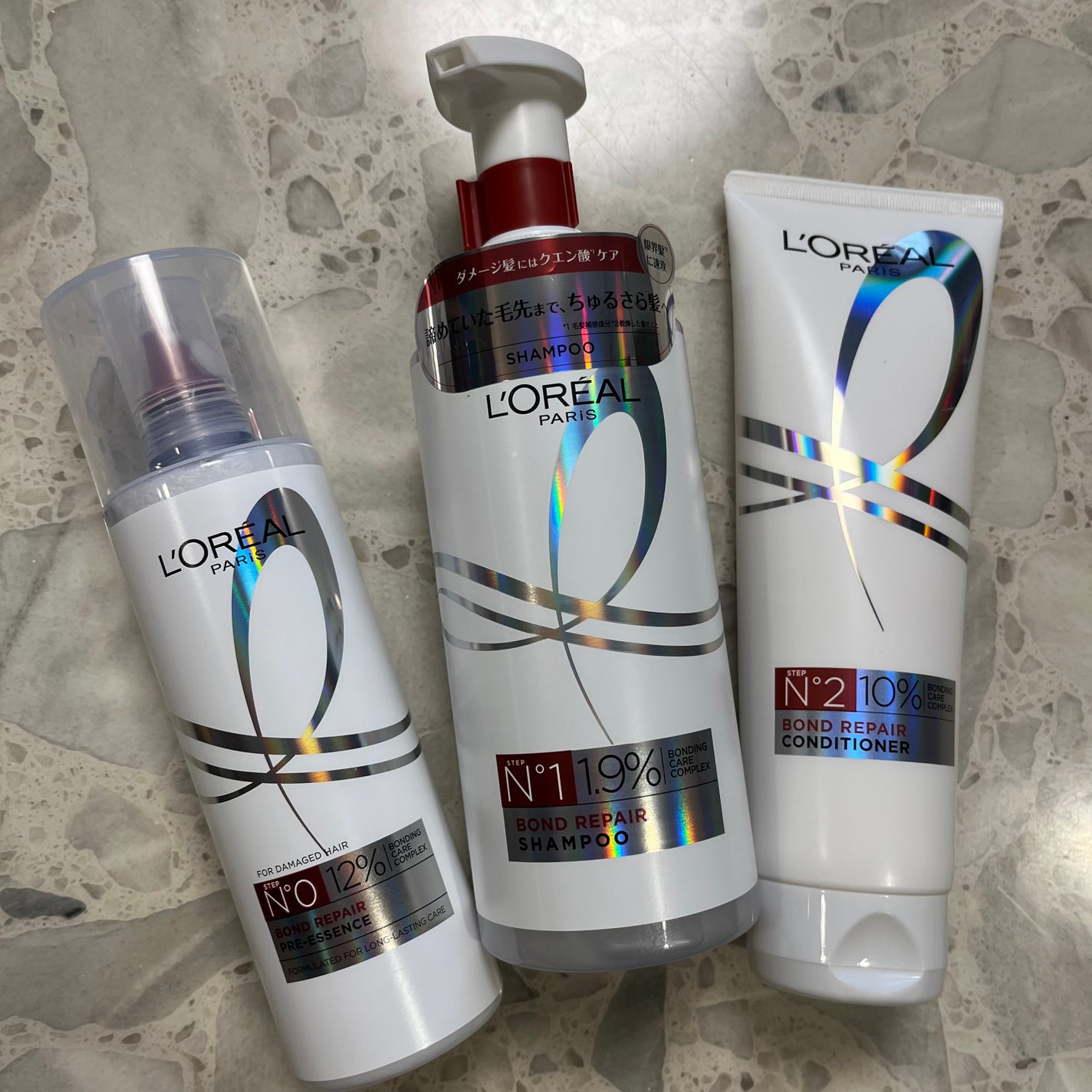 ロレアル パリ ボンド リペア シャンプー/コンディショナー/ロレアル パリ/市販シャンプーを使ったクチコミ(2枚目)