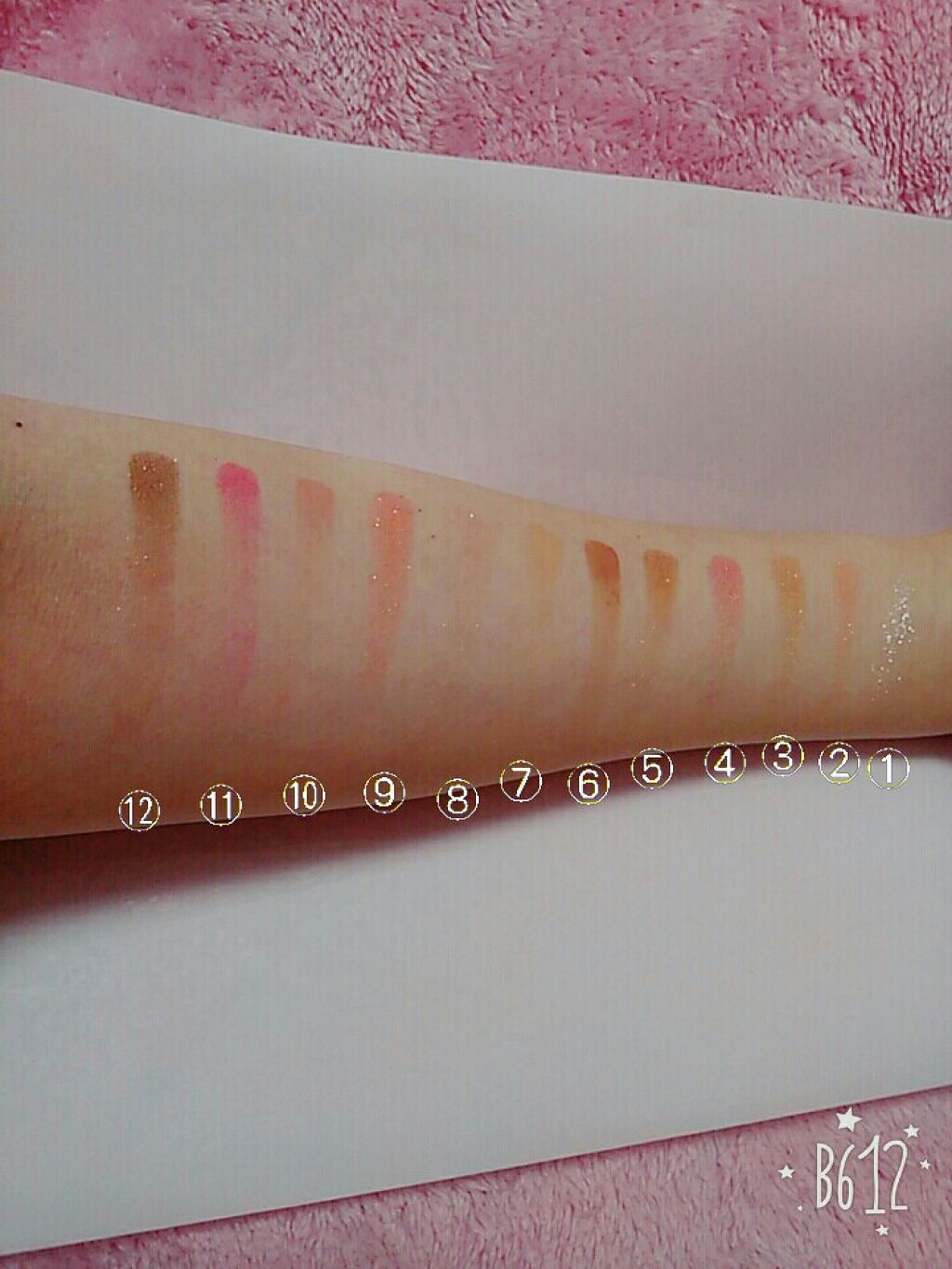 バレンタインボックス2 ピーチパレット/VAVI MELLO/アイシャドウパレットを使ったクチコミ（3枚目）