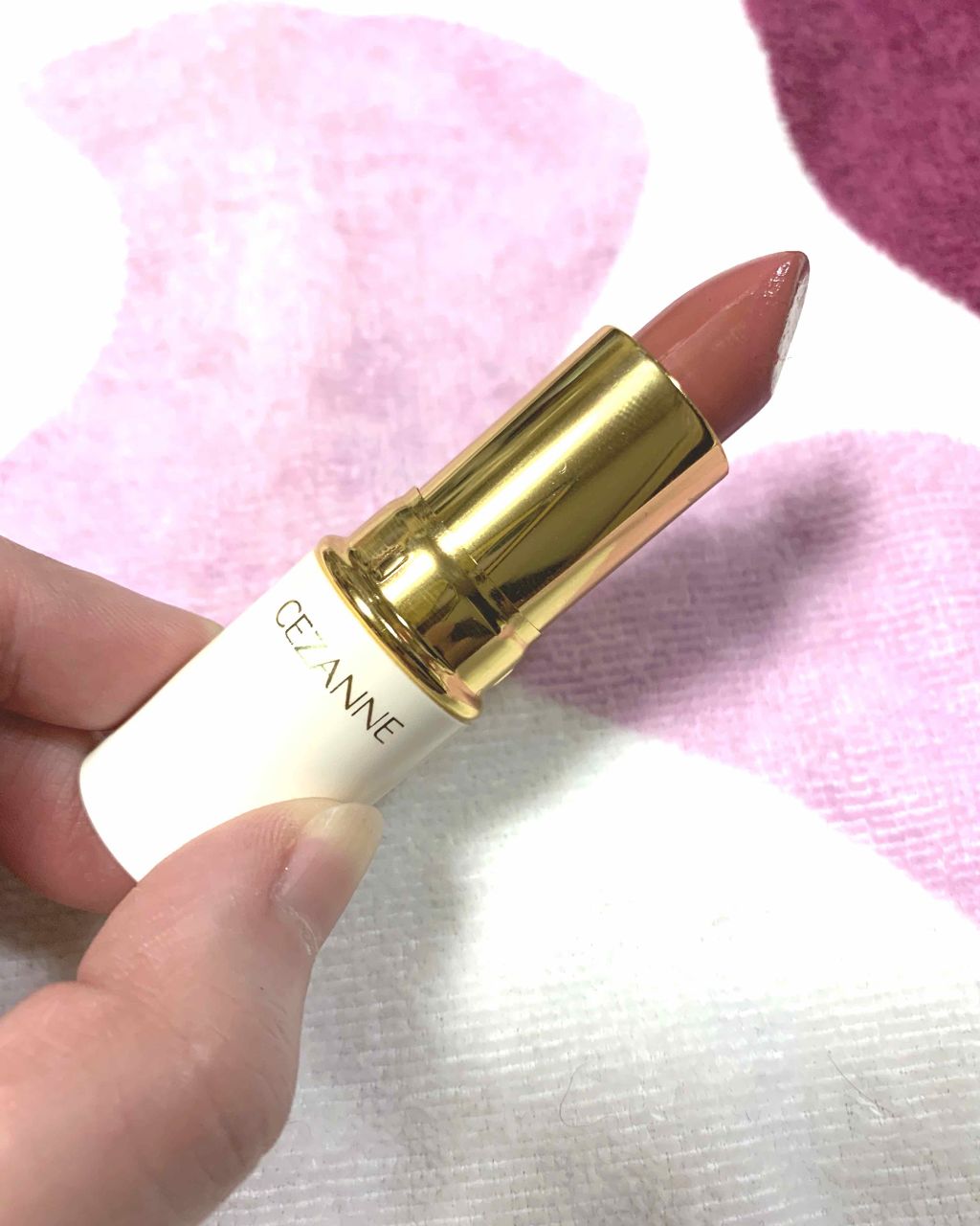 ラスティング リップカラーN/CEZANNE/口紅を使ったクチコミ（1枚目）