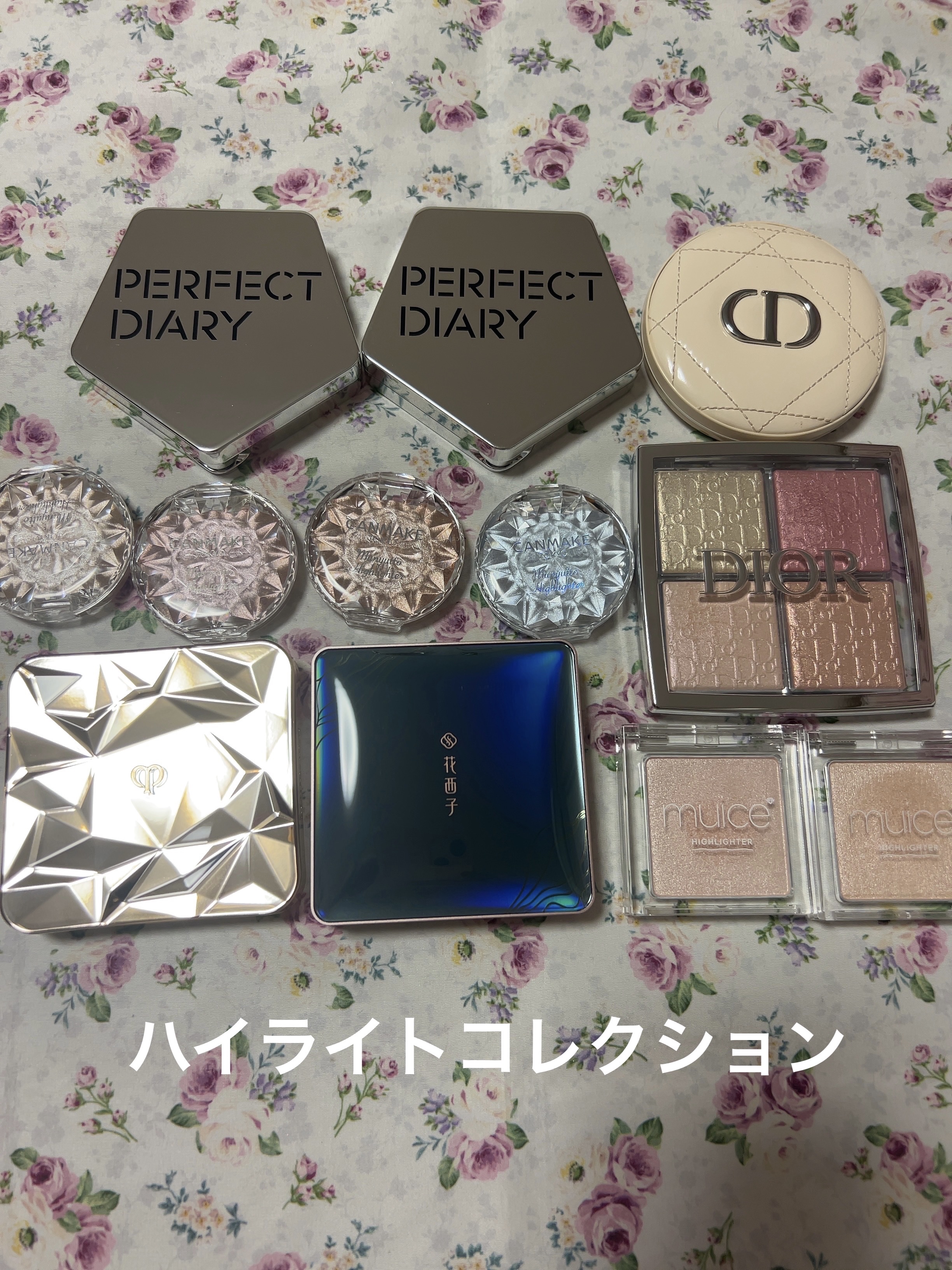 双花彫刻 ハイライト/花西子/パウダーハイライトを使ったクチコミ（1枚目）
