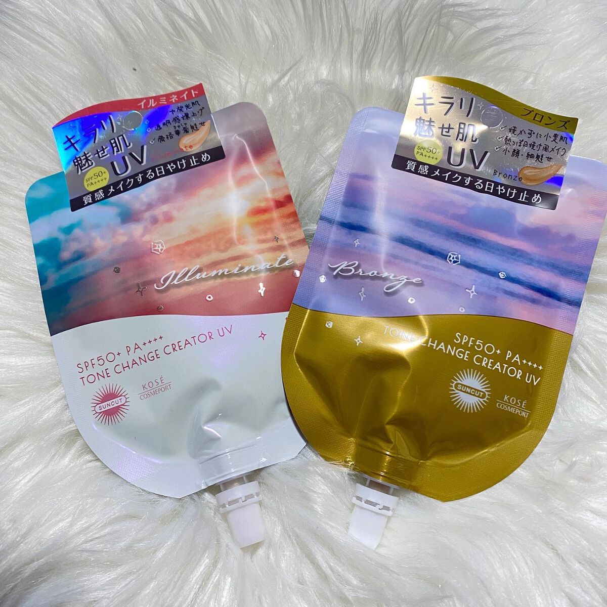 トーンチェンジクリエイターUV/サンカット®/日焼け止めローションを使ったクチコミ（1枚目）