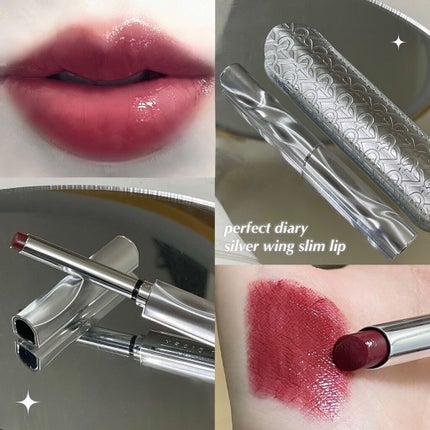 スポットライトシャイニーモイストスリムリップスティック/PERFECT DIARY/口紅を使ったクチコミ(1枚目)