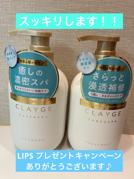 シャンプー/トリートメント SR/CLAYGE/市販シャンプーを使ったクチコミ(1枚目)