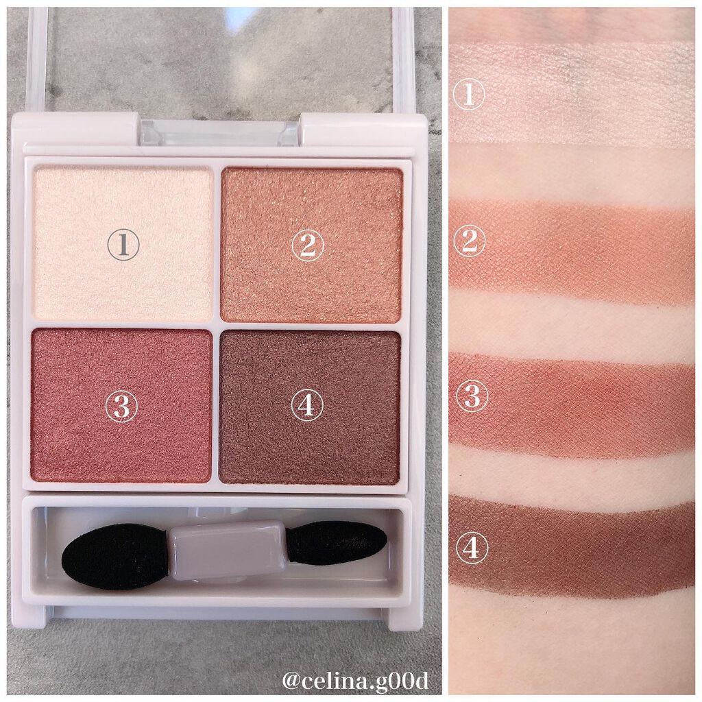 シルキースフレアイズ/キャンメイク/アイシャドウパレットを使ったクチコミ（3枚目）