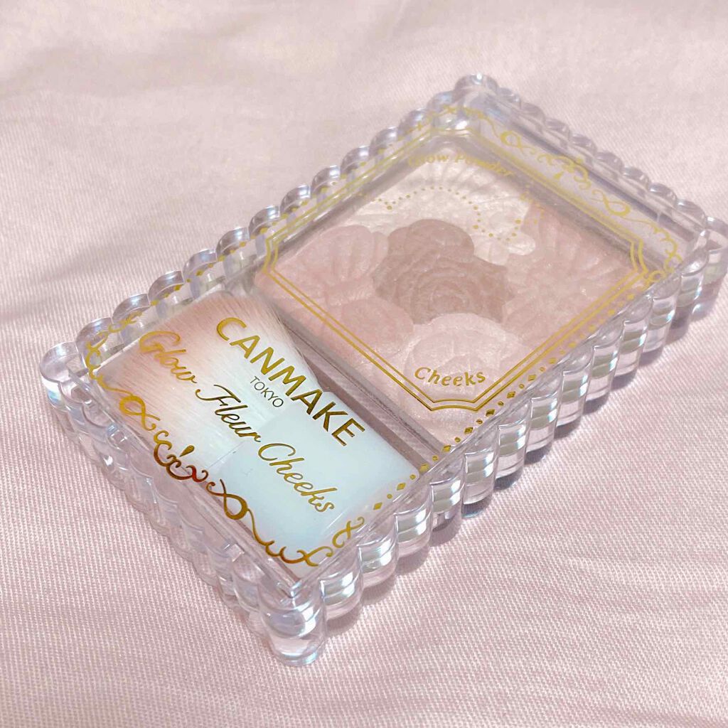 グロウフルールチークス/キャンメイク/パウダーチークを使ったクチコミ(1枚目)