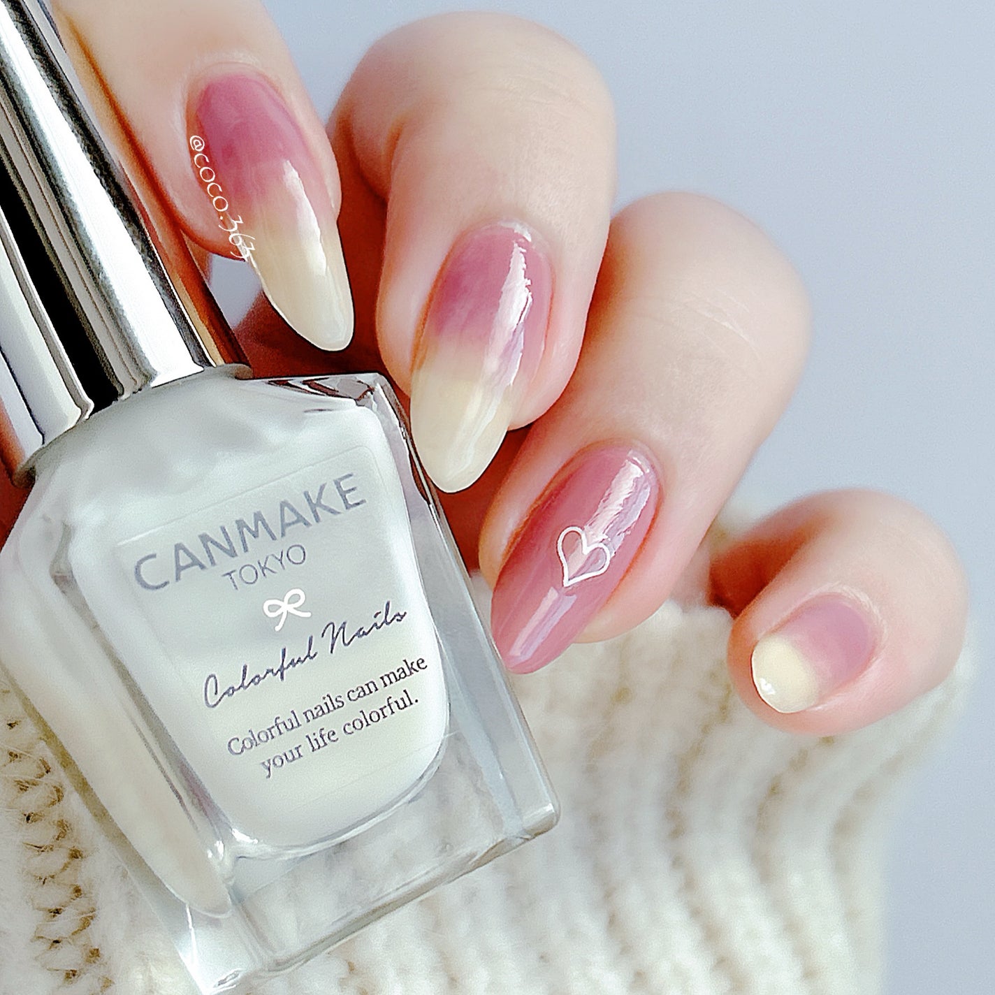 カラフルネイルズ/キャンメイク/マニキュアを使ったクチコミ(4枚目)