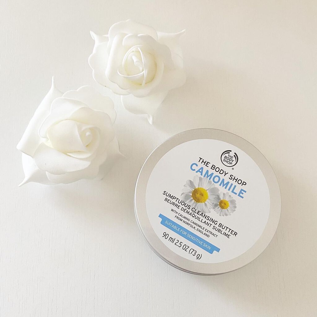 カモマイル サンプチュアス クレンジングバター/THE BODY SHOP/クレンジングバームを使ったクチコミ（1枚目）